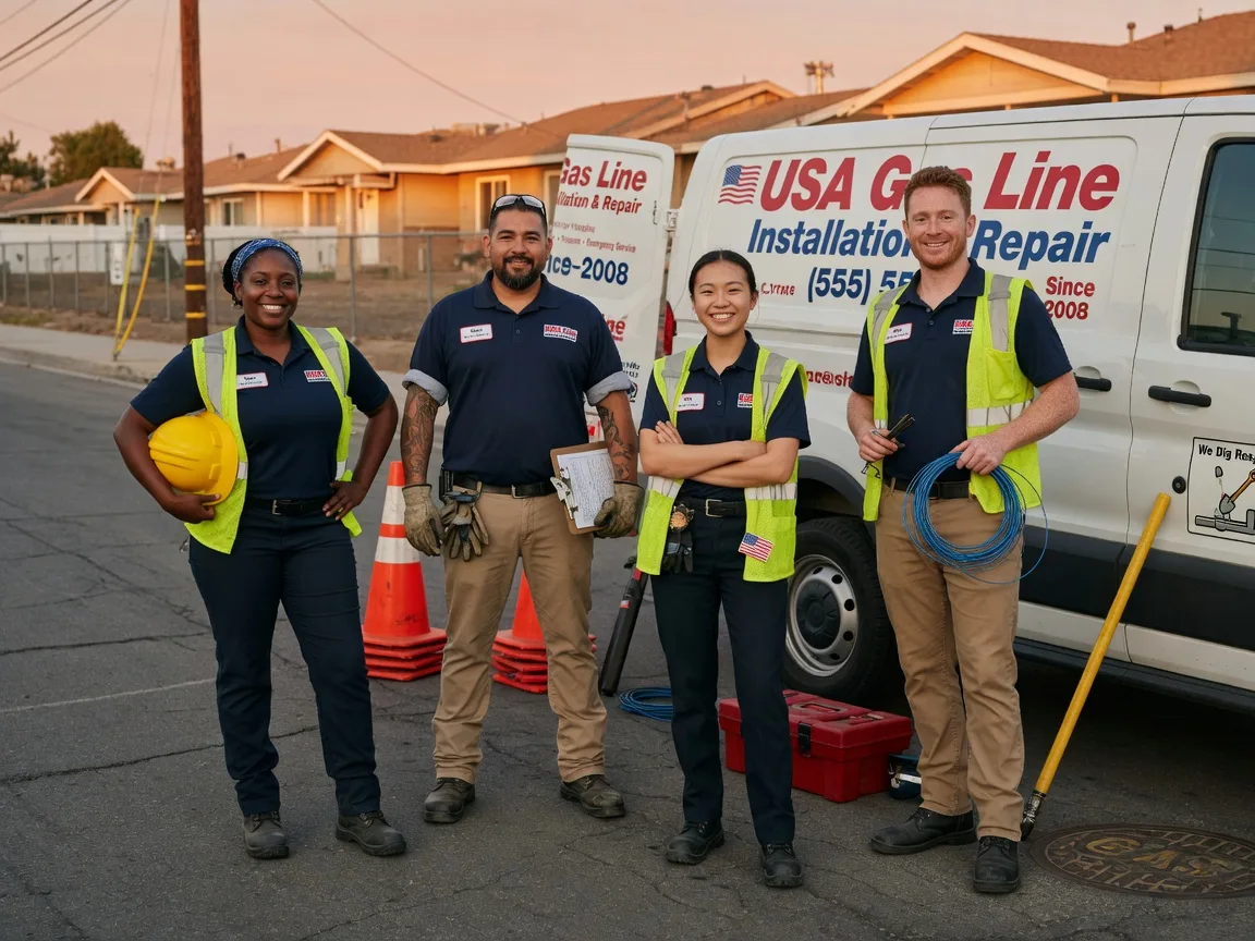 Gas Line Installation company in Hull, IL